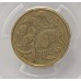 AUSTRALIA 2000 . ONE 1 DOLLAR COIN . ERROR . MULE . STRUCK ON TEN 10 CENTS